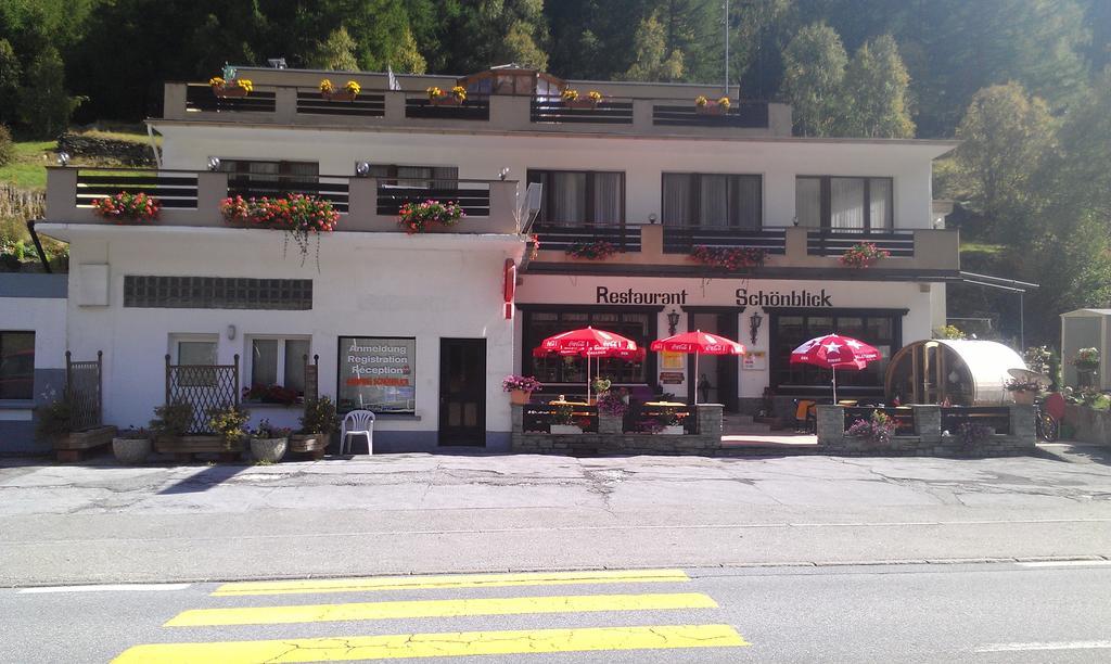 Pension Schoenblick Saas-Grund Dış mekan fotoğraf